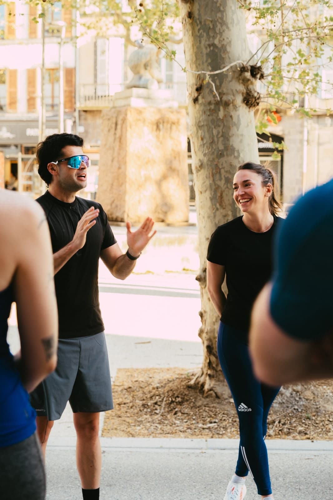 Séance de coaching en extérieur avec Mathieu Fafournoux