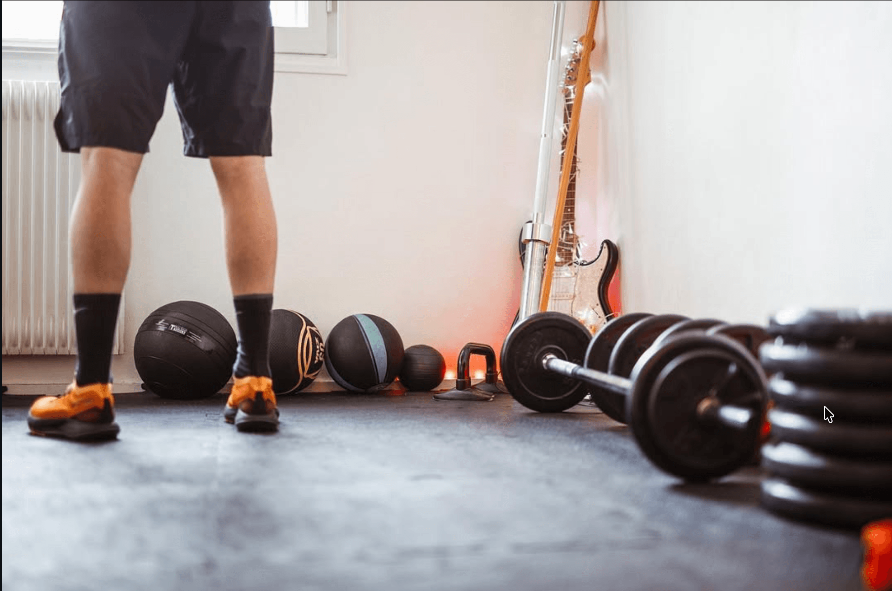Équipements de musculation et médecine balls au Studio²